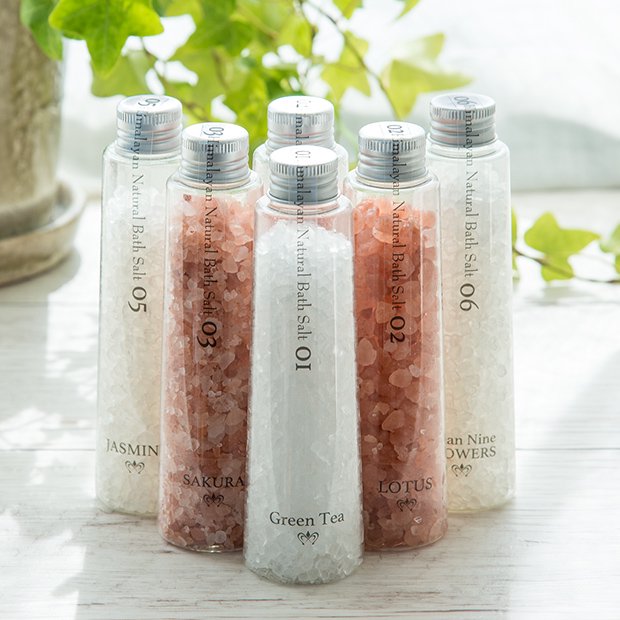 ハーブバスソルト01 GREEN TEA （浴用）粒 170g ボトル – wabaco store